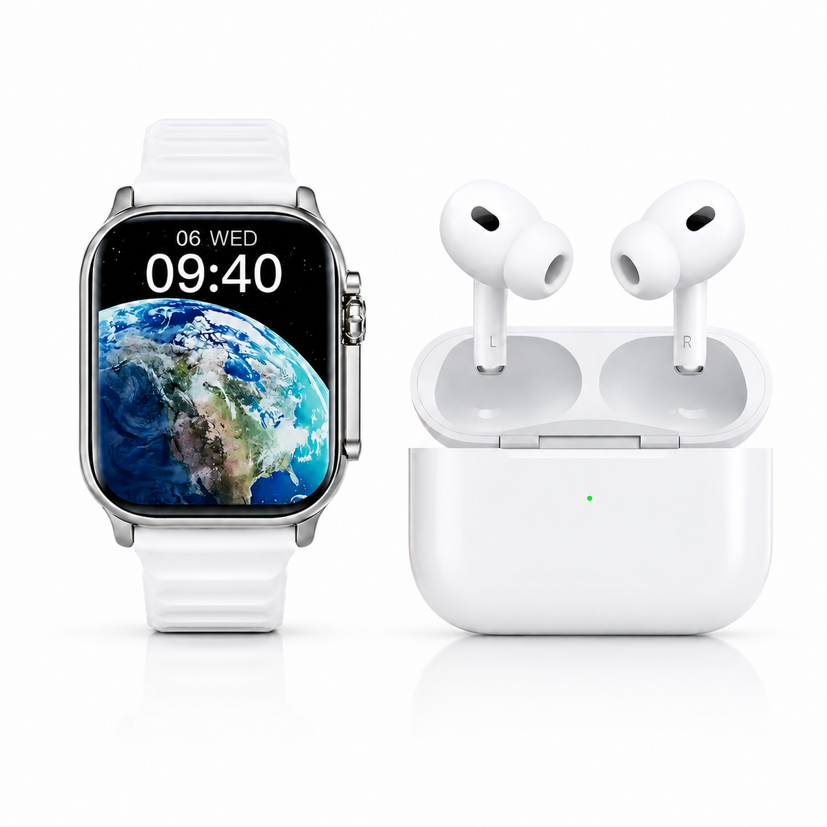 SmartWatch ULTRA™ + Auriculares Inalámbricos PRO 2ª generación