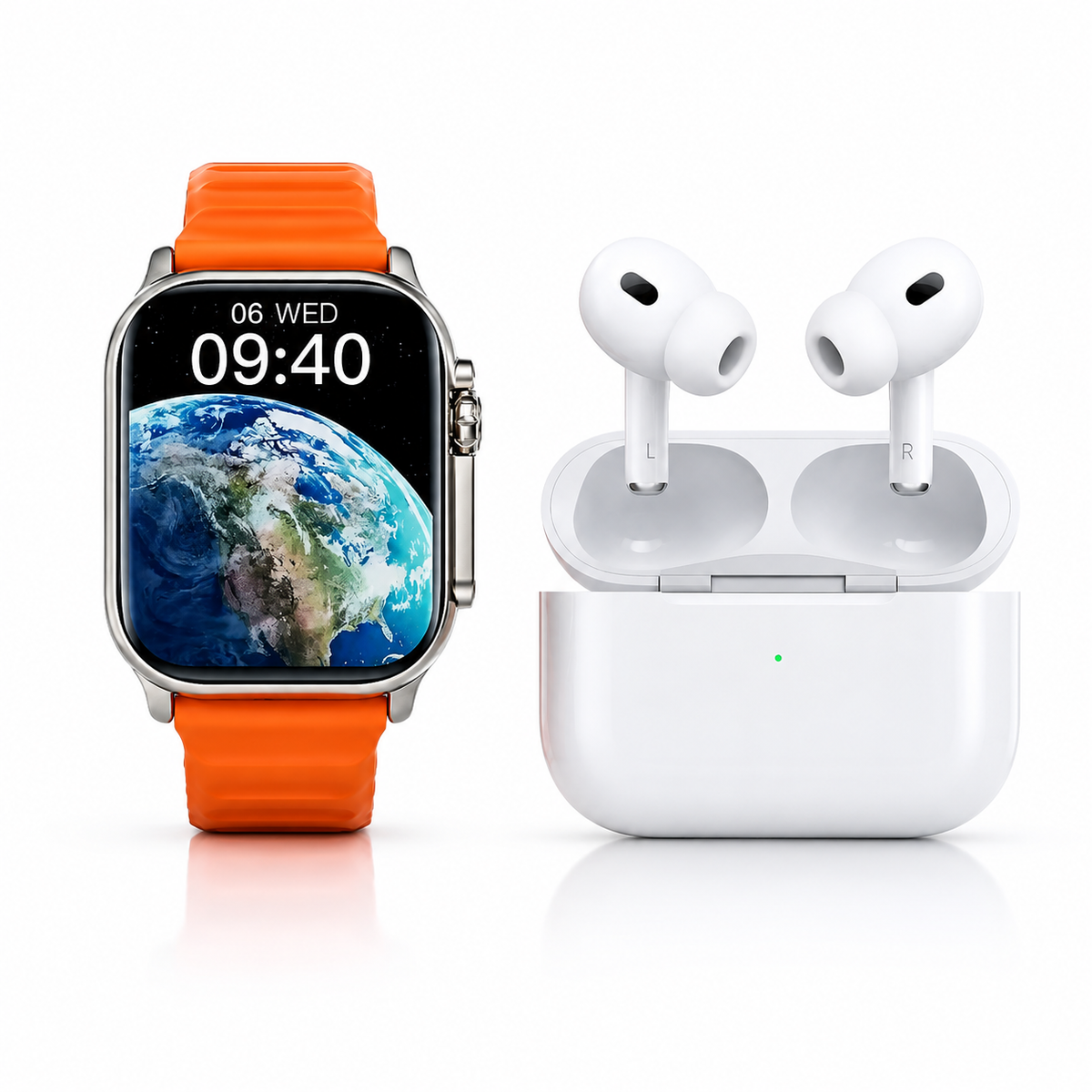 SmartWatch ULTRA™ + Auriculares Inalámbricos PRO 2ª generación