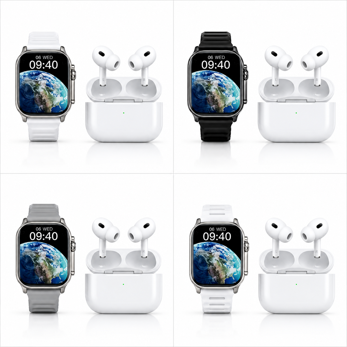 SmartWatch ULTRA™ + Auriculares Inalámbricos PRO 2ª generación