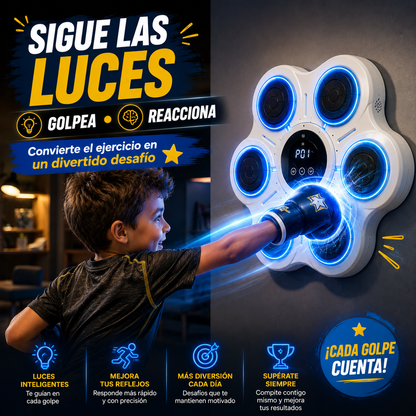 Máquina de Boxeo Inteligente Infantil + Guante