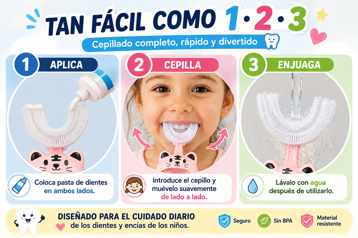 Cepillo Mágico de Dientes U-SMILE
