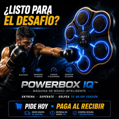 PowerBox IQ™ Maquina de Boxeo Inteligente + Regalo Gratis