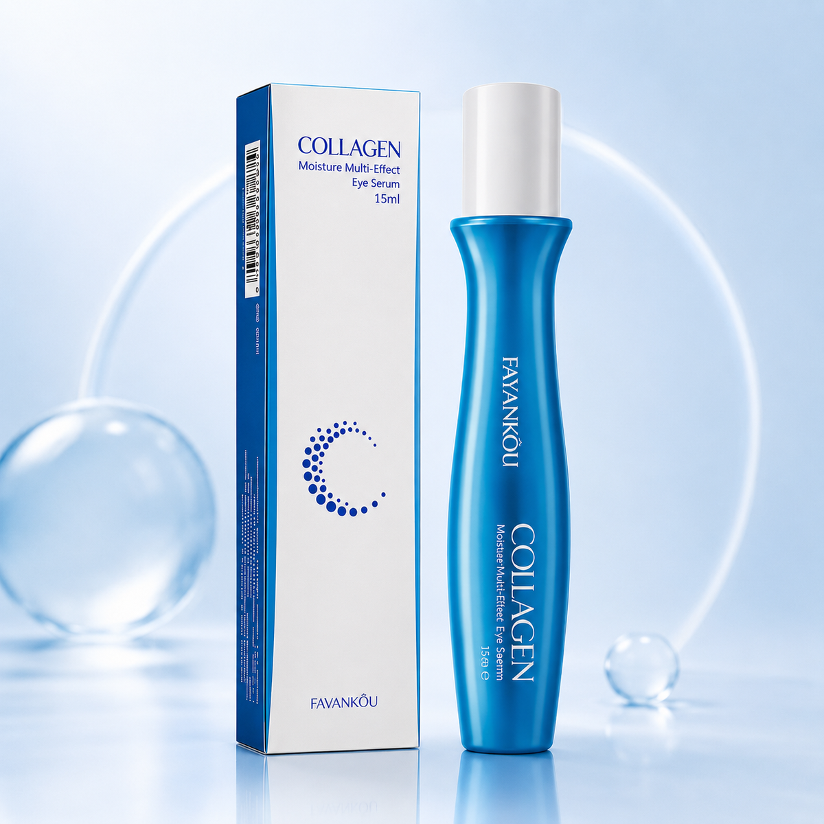 Sérum Contorno de Ojos Antiedad con Colágeno – Hidratante e Iluminador 15 ml